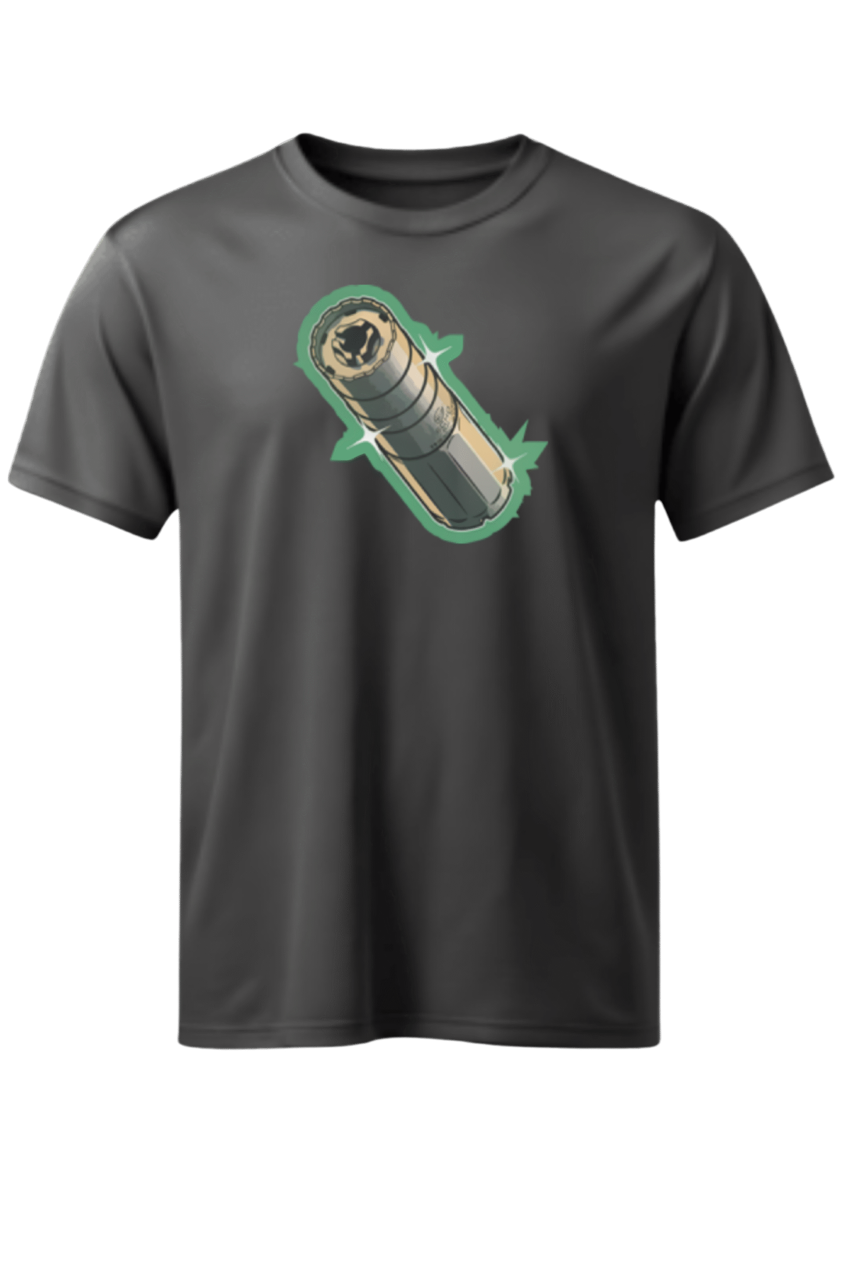 T-SHIRT KOSZULKA ECHO CZARNA M-4XL